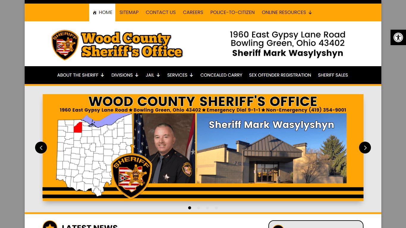 Sheriff Mark Wasylyshyn - Wood County Sheriff's Office